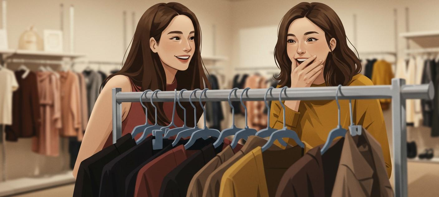 best female friends are shopping