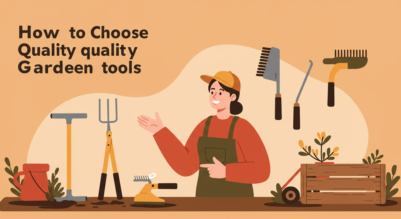 How to chose quality garden tools